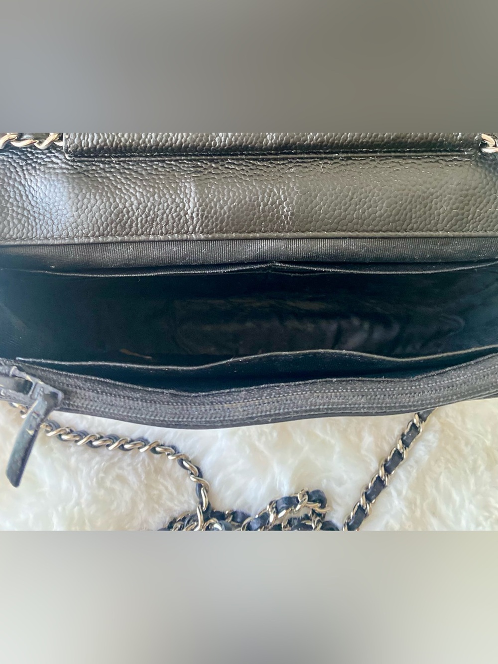 ❤️ CHANEL Caviar Timeless CC Wallet on Chain - Picture 12 of 17